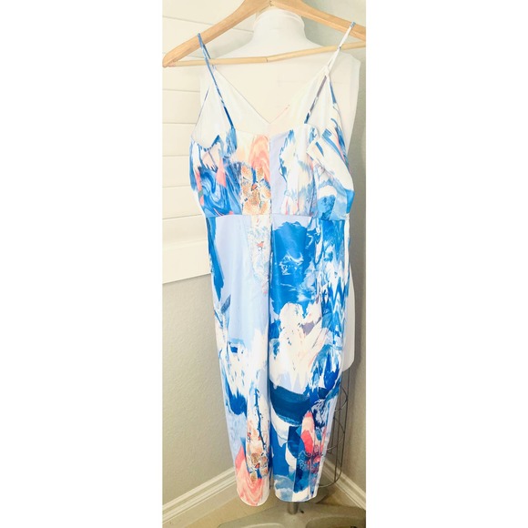 NWT Sleeveless Faux Wrap Chelsea 28 Dress - Picture 6 of 6